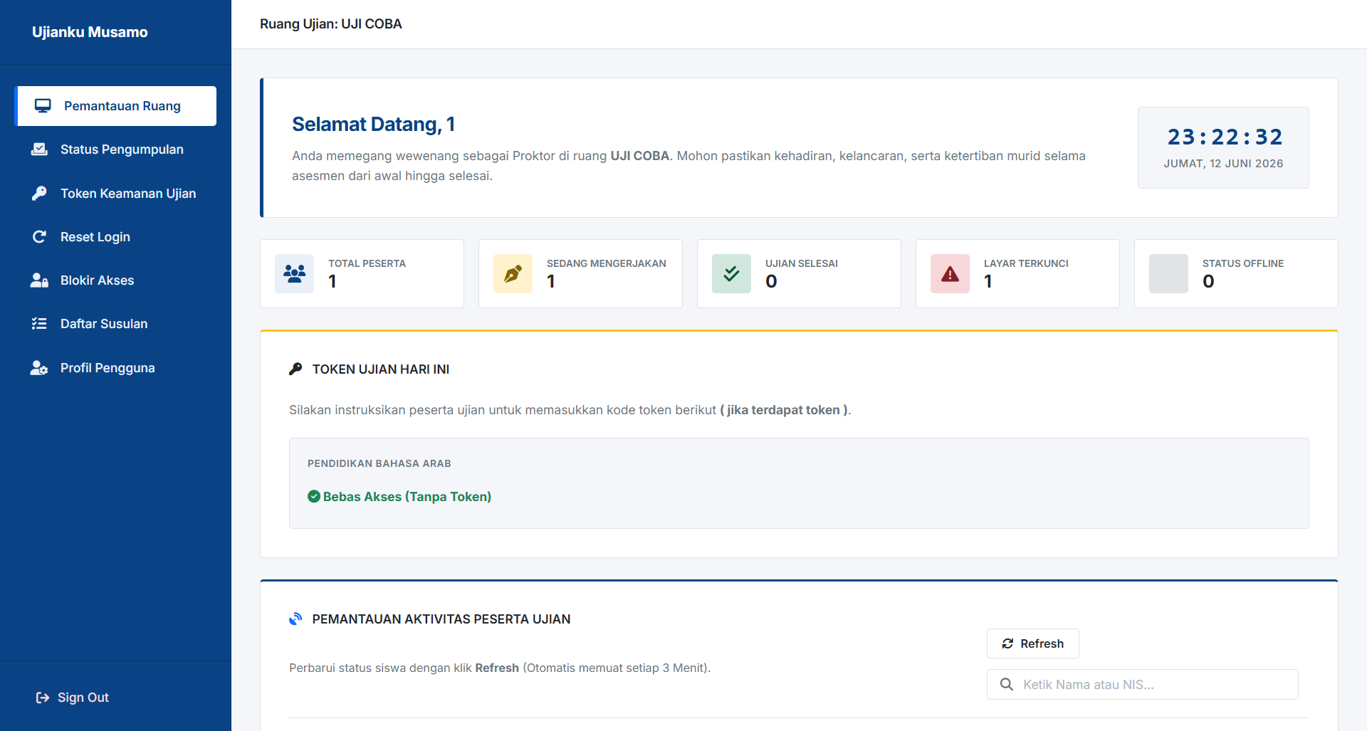 Real-time Dashboard